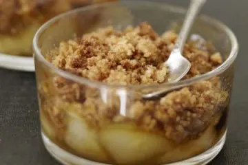 Crumble aux pommes